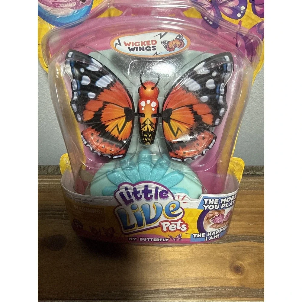 Little Live Pets My Butterfly Wicked Wings Moose Toys 2013 See Description